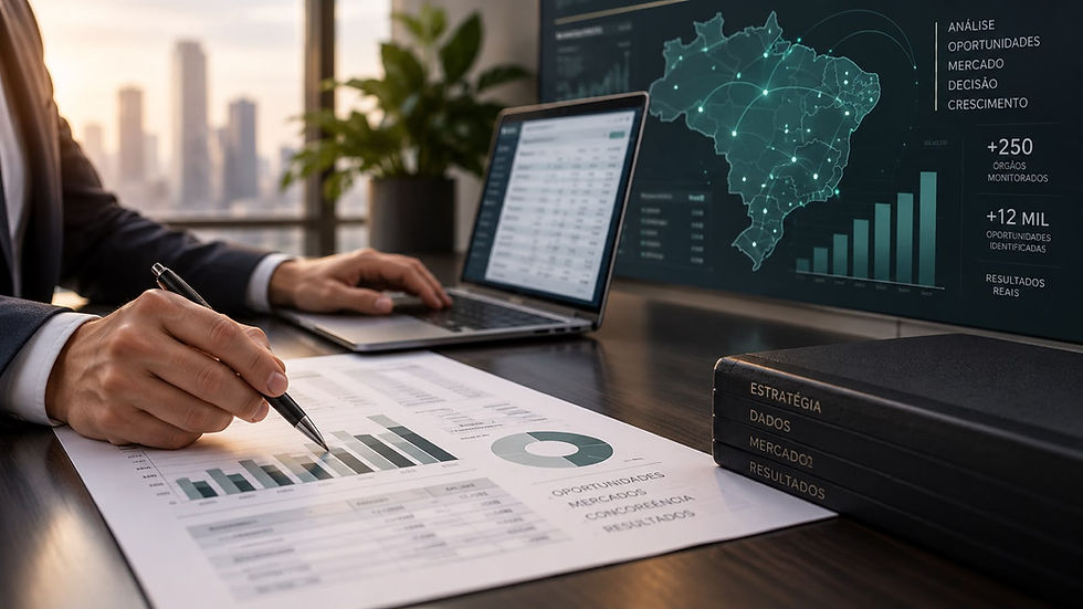 Análise de dados para assessoria em licitações públicas.