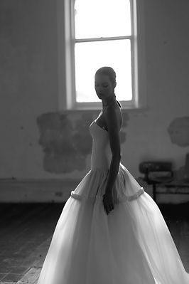 mia ateliers made to order wedding dress strapless modern brides melbourne bridal shop