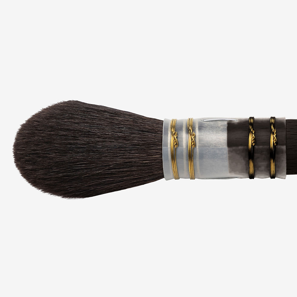 Miniatură: Pensula mop pentru aurire din par natural de veverita Nr. 10 Kolner [Sugestie de prezentare]