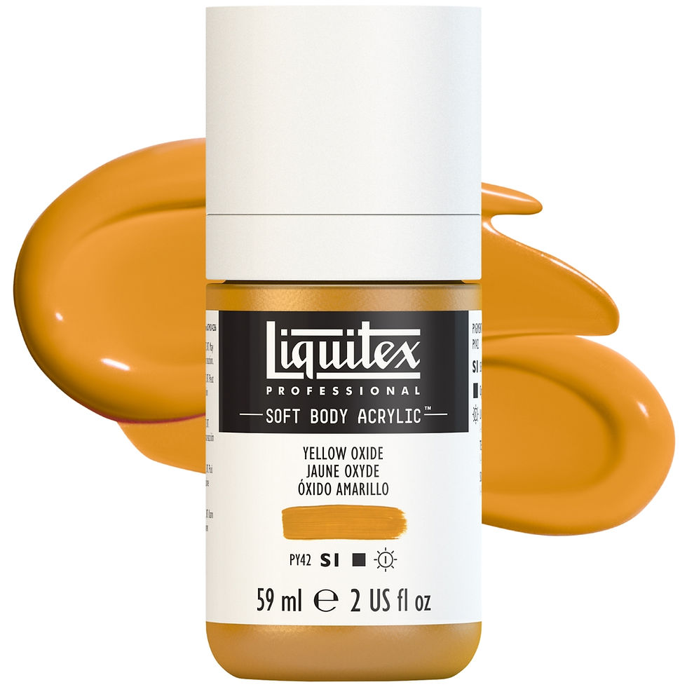 Miniatură: 887452998600- Culori acrilice 416 Yellow Oxide Soft Body Liquitex 59ml 887452998600