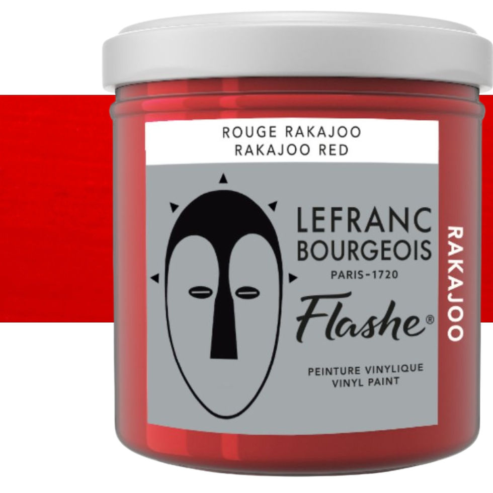 3013643020134- Culori vinilice Editie Speciala Rakajoo Red Flashe Lefranc Bourgeois 125ml 3013643020134