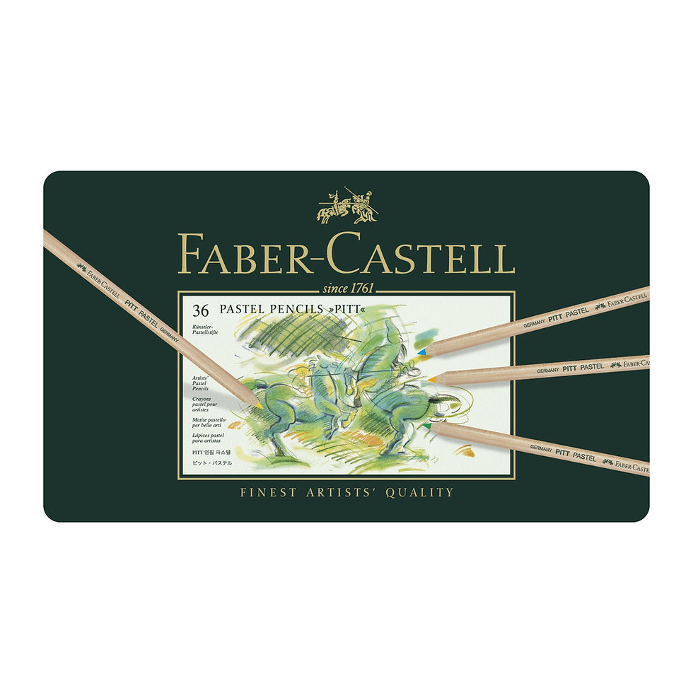 Miniatură: FC112136- Set 36 creioane pastel Pitt Faber Castell 4005401121367