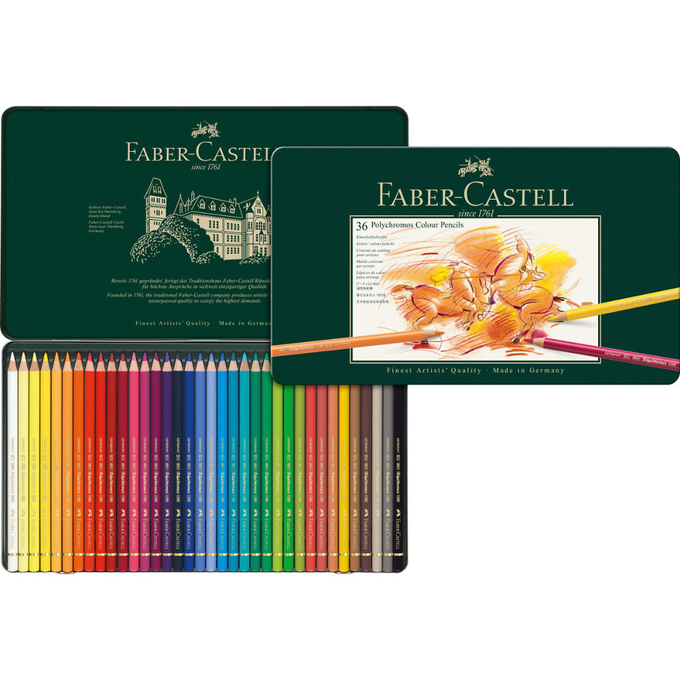 Miniatură: Set 36 creioane colorate Polychromos Faber Castell FC110036 [Sugestie de prezentare]
