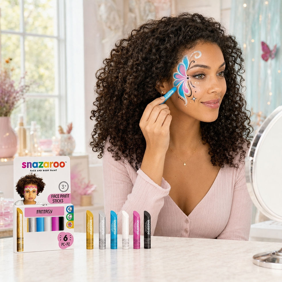 Face Paint Sticks Fantasy Snazaroo – set 6 creioane pentru pictura pe fata [Sugestie de prezentare]