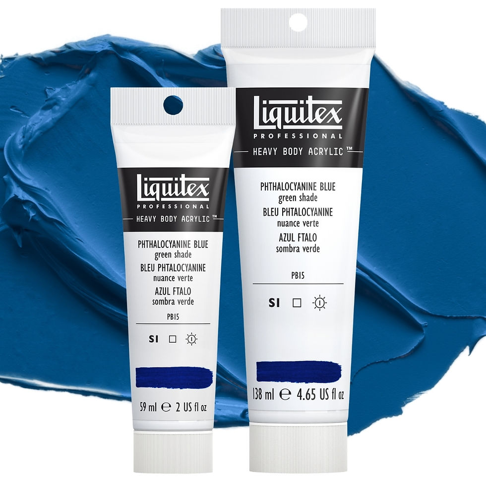 Miniatură: 094376921854, 094376922738- Culori acrilice profesionale 316 Phthalocyanine Blue Green Shade Liquitex Heavy Body