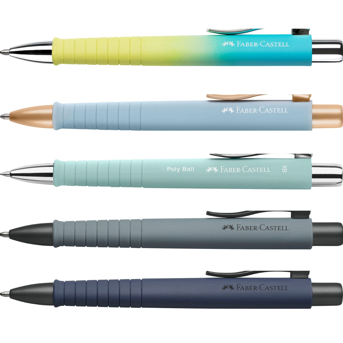 Pix cu mecanism si grip Poly Ball XB Faber Castell