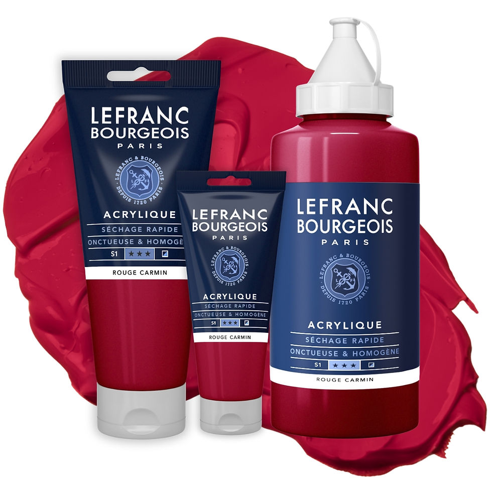 Miniatură: Culori acrilice 366 Carmine Red Fine Lefranc Bourgeois