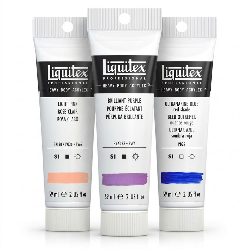 Miniatură: Culori acrilice profesionale Liquitex Heavy Body