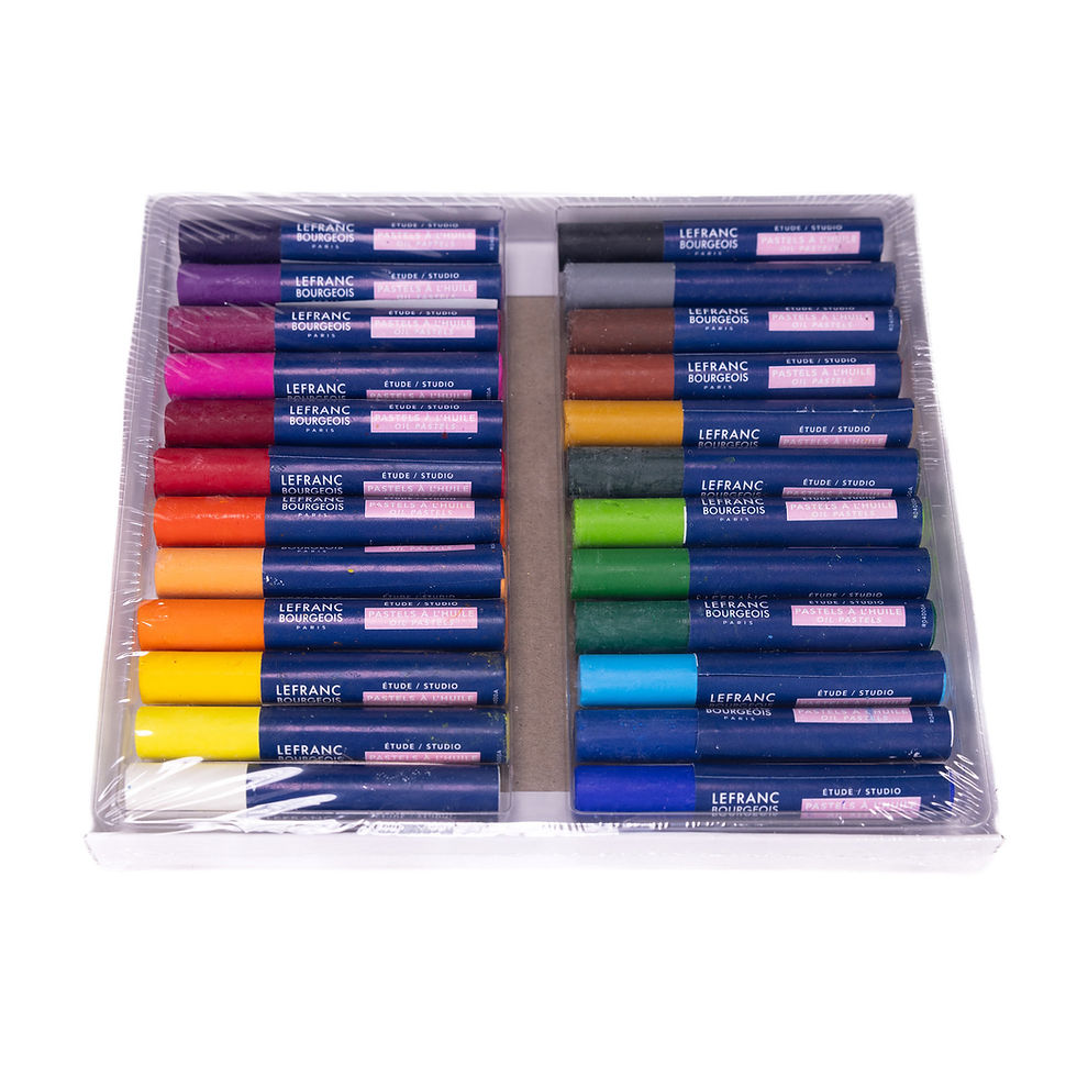 Miniatură: Set 24 pastel ulei Lefranc Bourgeois [Sugestie de prezentare]