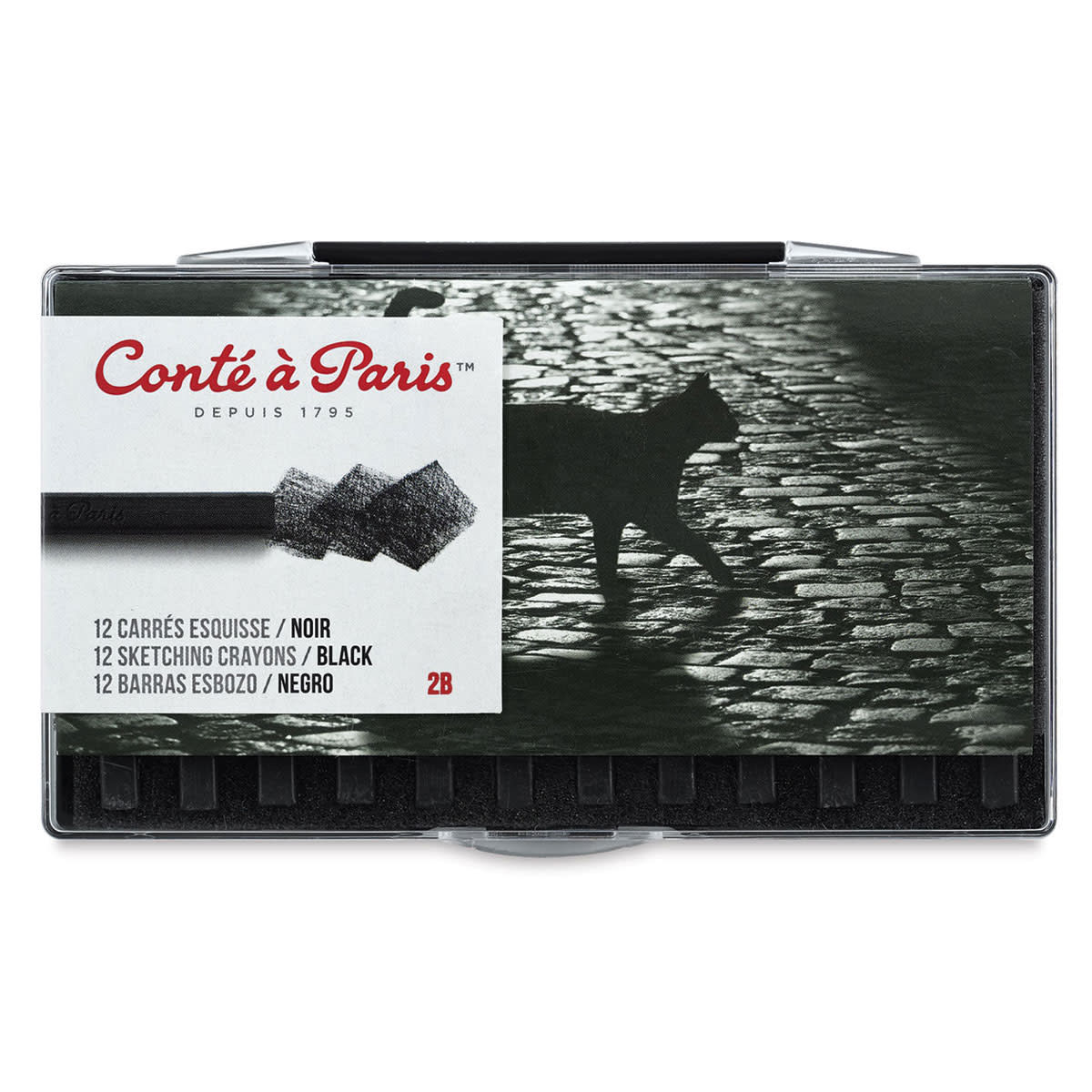 646217502380- Set pasteluri Pierre Noire 2B Carre Conte a Paris 12 buc 646217502380