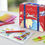 Miniatură: Set 40 carioci cu carte colorat Valiza Connector Faber Castell FC155535 [Sugestie de prezentare]