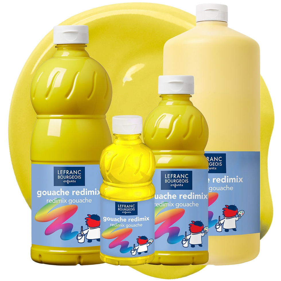 Tempera 153 Primary Yellow Redimix Lefranc Bourgeois