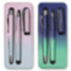 Set cadou Stilou M si Pix XB Poly Flow Faber-Castell