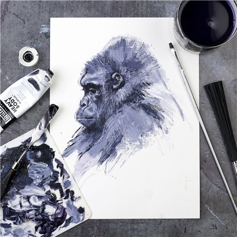 Muted Grey Professional Acrylic Paint Liquitex