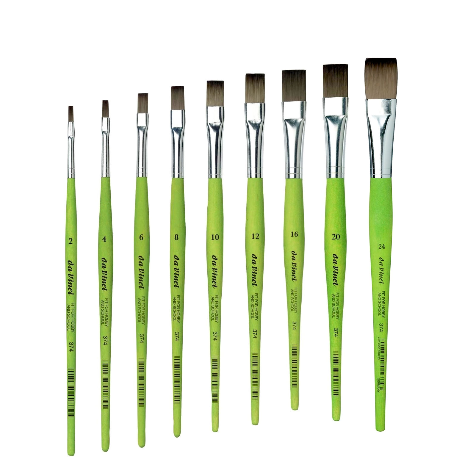 Pensula pictura lata sintetic Seria 374 Da Vinci