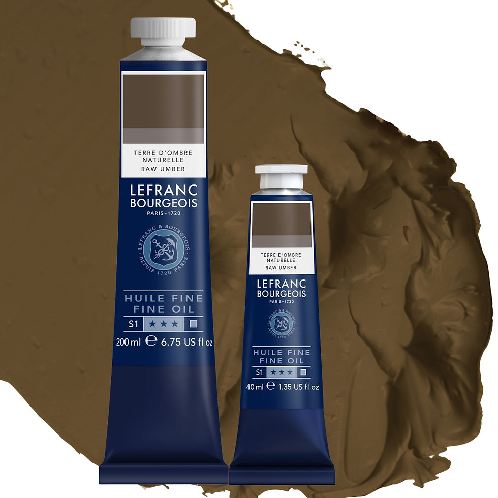 Miniatură: Culori ulei 478 Raw Umber Fine Lefranc Bourgeois
