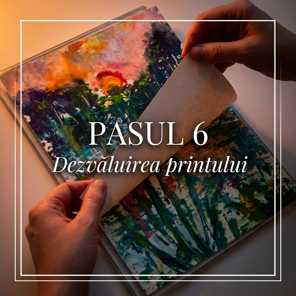 Pasul 6 — Dezvăluirea printului