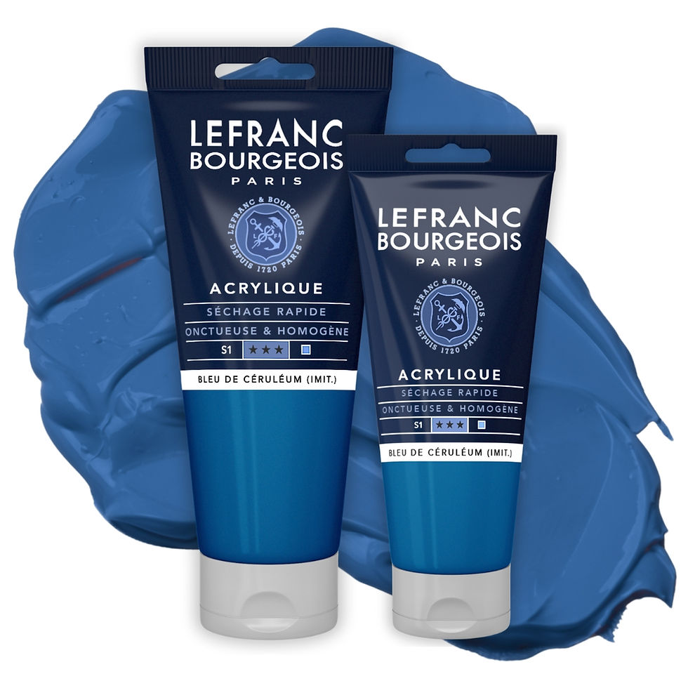 Culori acrilice 065 Cerulean Blue Hue Fine Lefranc Bourgeois