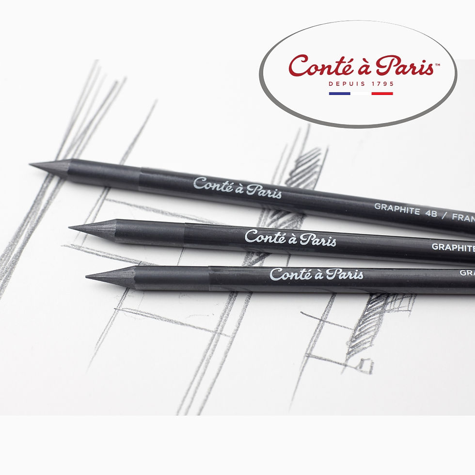 Creioane schita Graphite Leads Conte a Paris [Sugestie de prezentare]