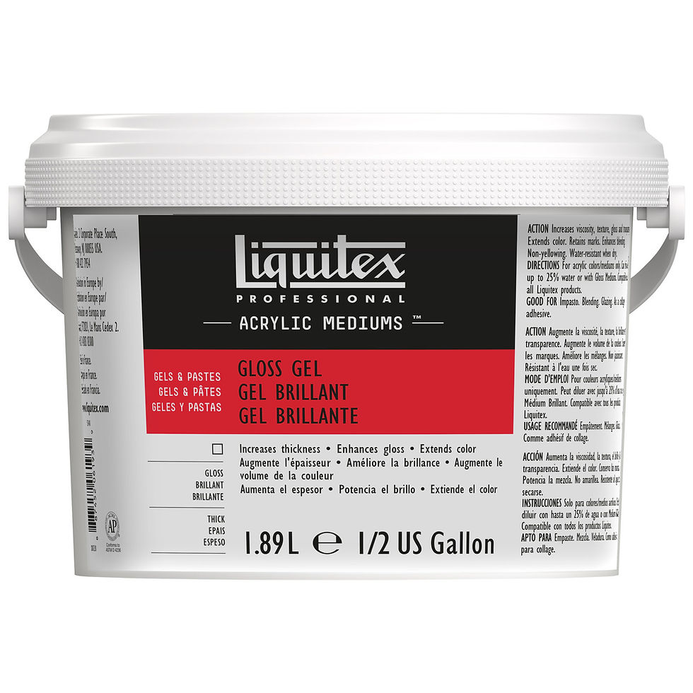 Miniatură: 887452061939- Gel acrilic lucios efect 3D Liquitex 1.89l 887452061939