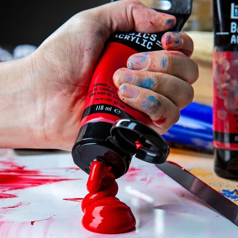 Miniatură: Set culori acrilice Liquitex Basics 12x22ml [Sugestie de prezentare]