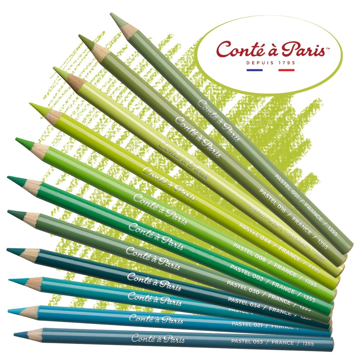 Creioane pastel profesionale Conte a Paris