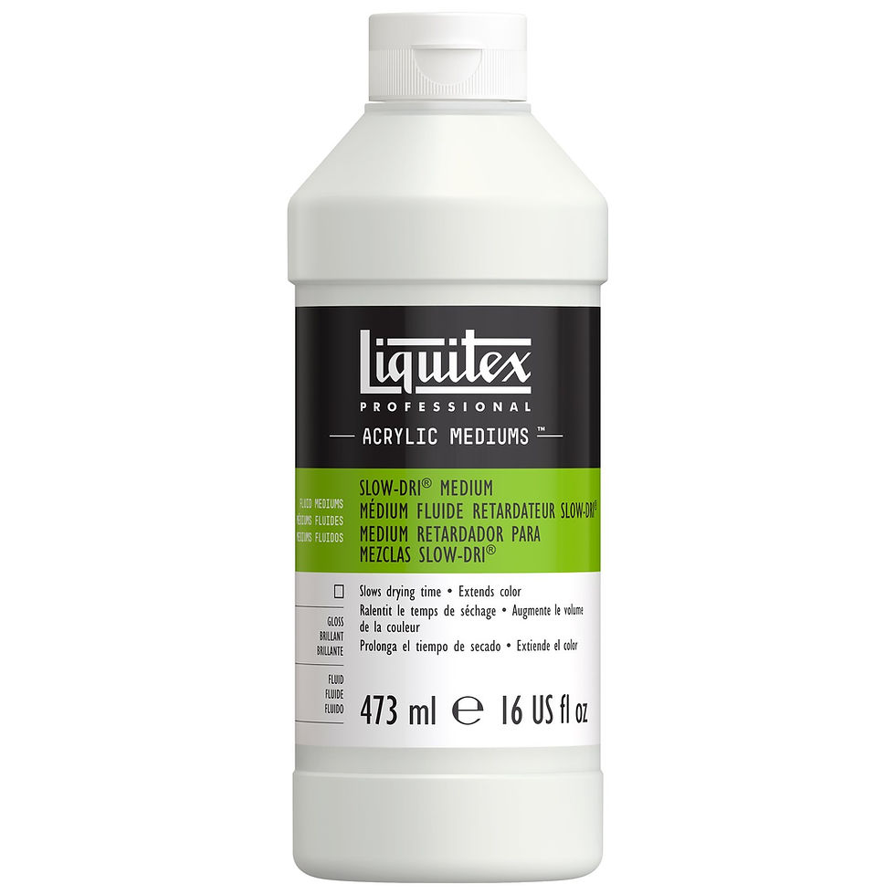 Miniatură: 094376931440- Medium acrilic pentru uscare lenta Slow-Dri Liquitex 473ml 094376931440