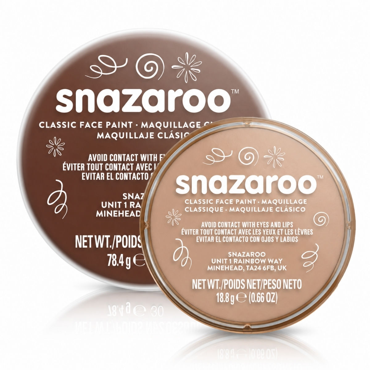 Vopsea pentru pictura pe fata Snazaroo Classic Colours