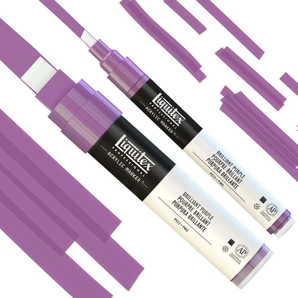 887452000709, 887452000198- Marker Acrilic 590 Brilliant Purple Profesional Liquitex