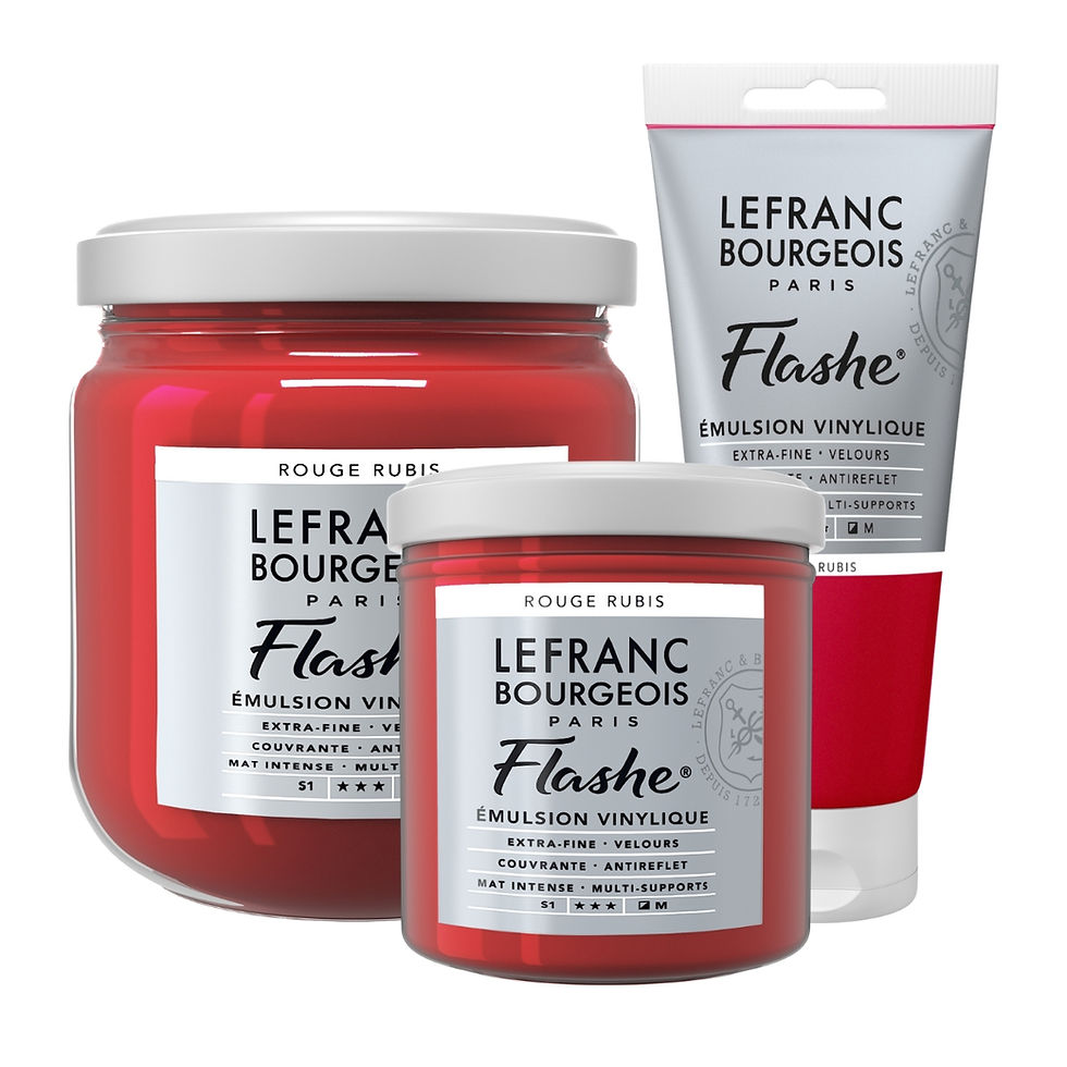 Miniatură: Culori vinilice 388 Ruby Red Flashe Lefranc Bourgeois