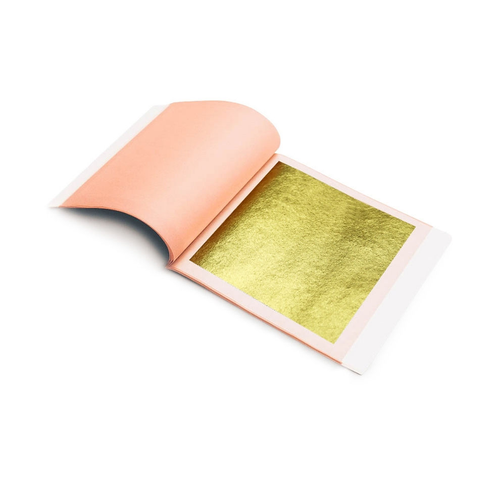 Miniatură: 4055136009119, 4055136009133-  Set foita de aur comestibila 23K cu transfer  Goldmarie 50 x 50mm 4055136009119, 4055136009133