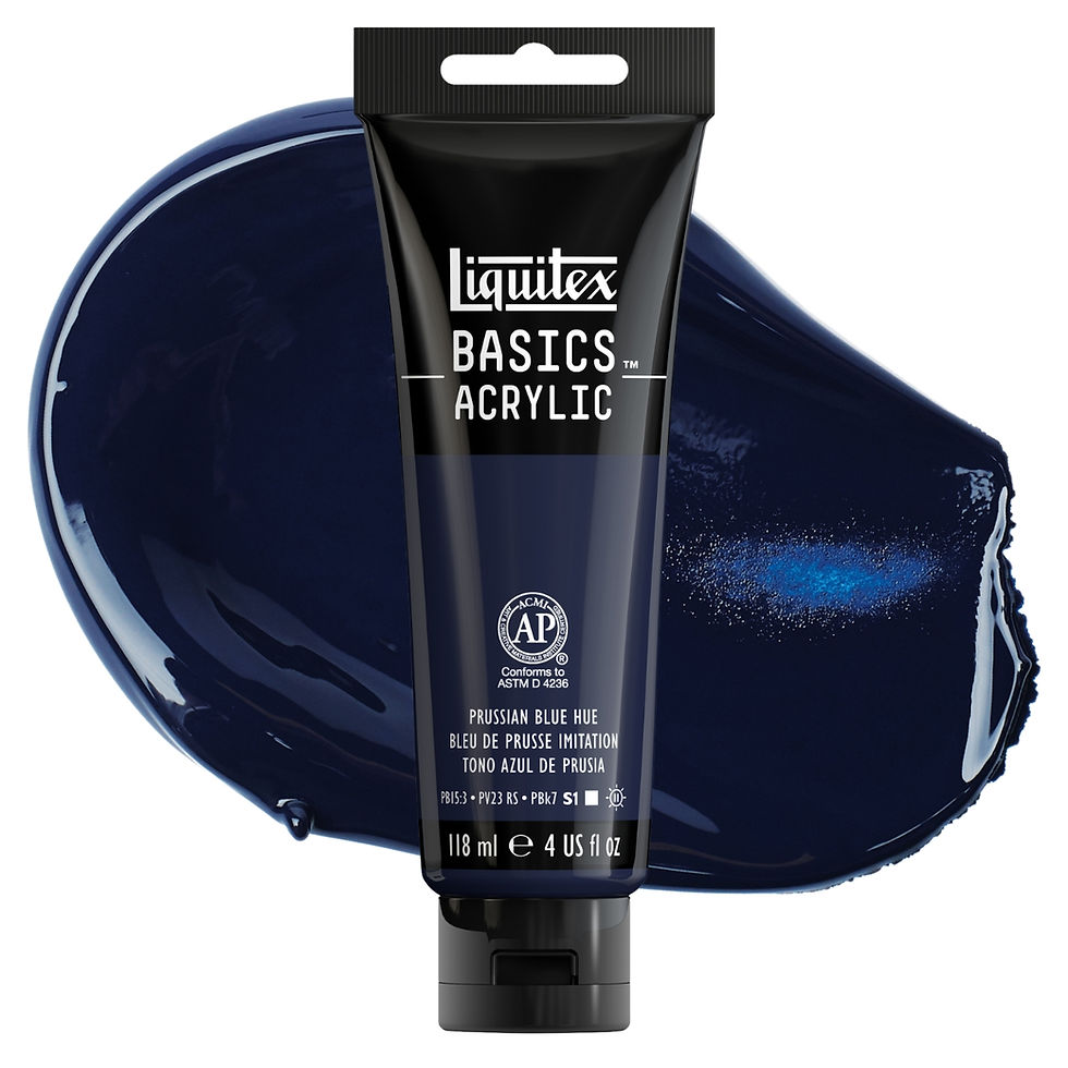 Miniatură: Culori acrilice 320 Prussian Blue Hue Liquitex Basics