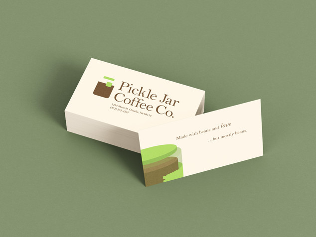 Pickle Jar Coffee Co.—Business Card
