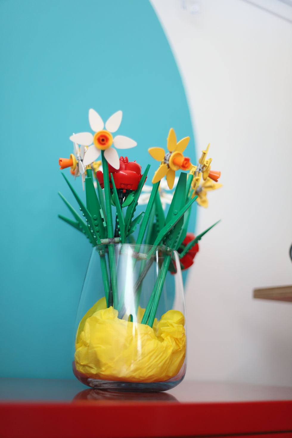 Bouquet de fleurs Lego