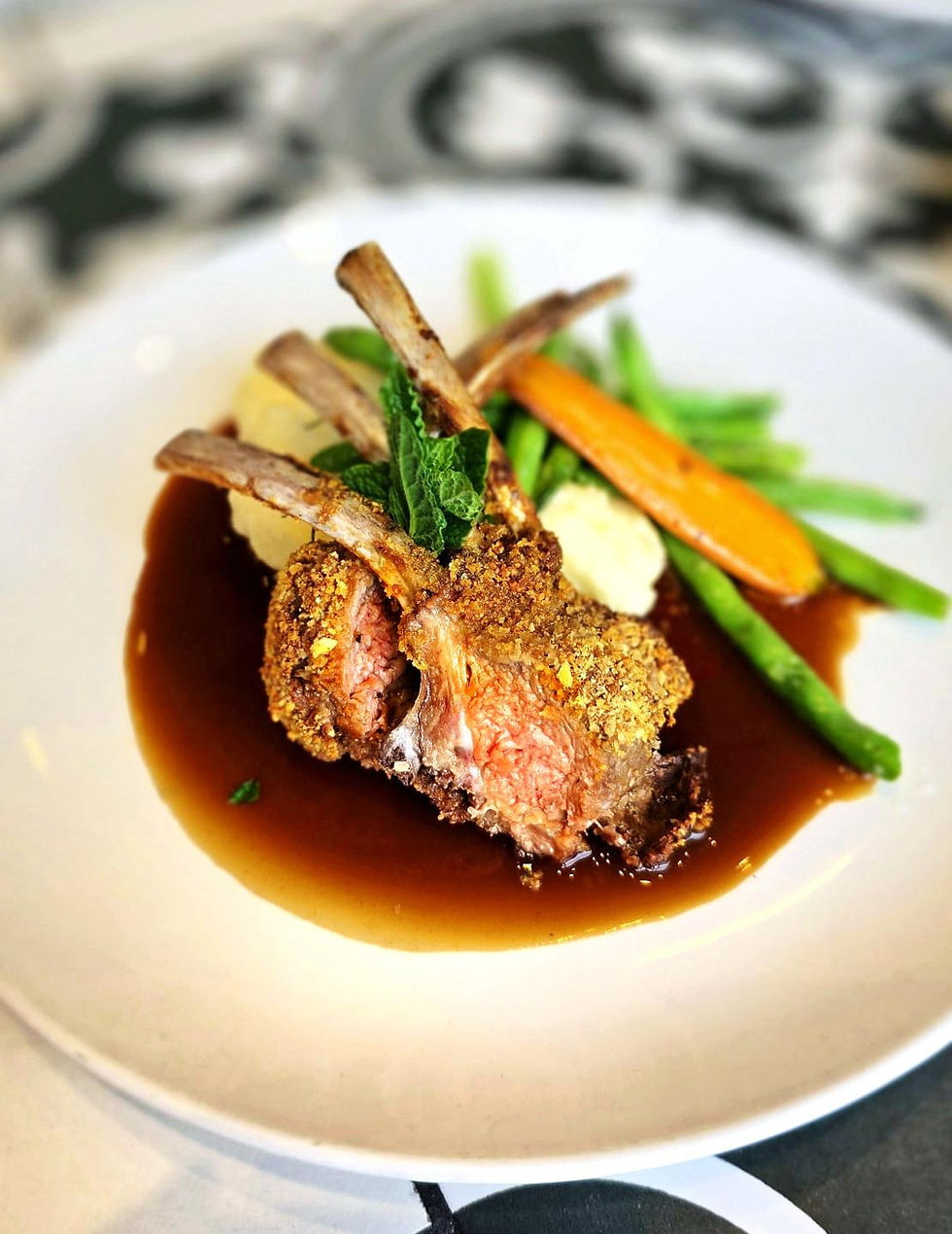 Parmesan Crusted Lamb