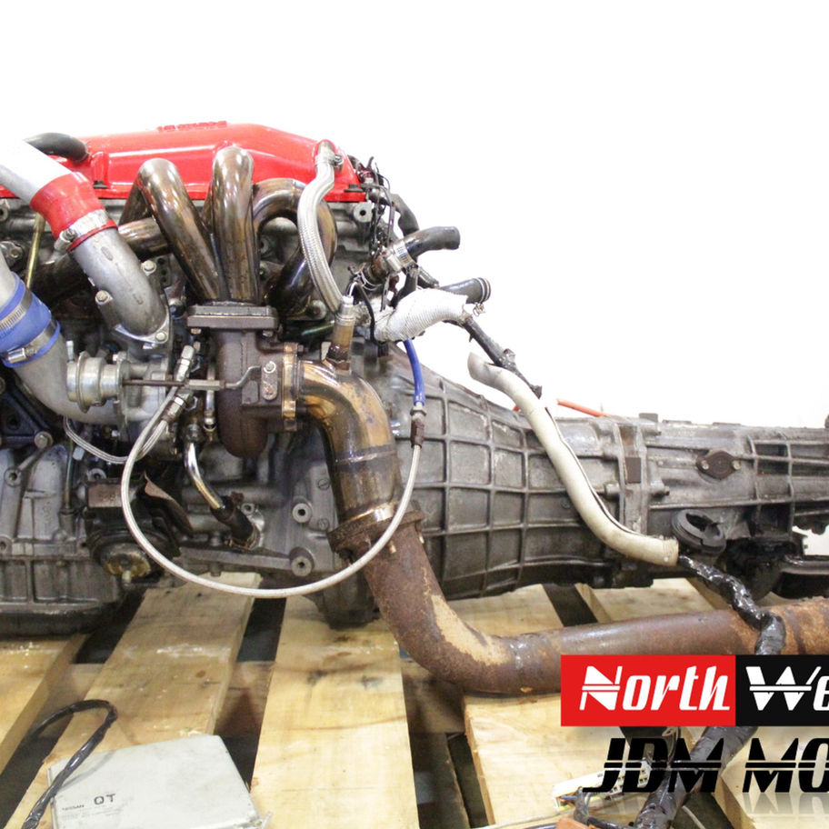 JDM Nissan S15 Silvia SR20DET Engine  S13 Manual 5-Speed Transmission