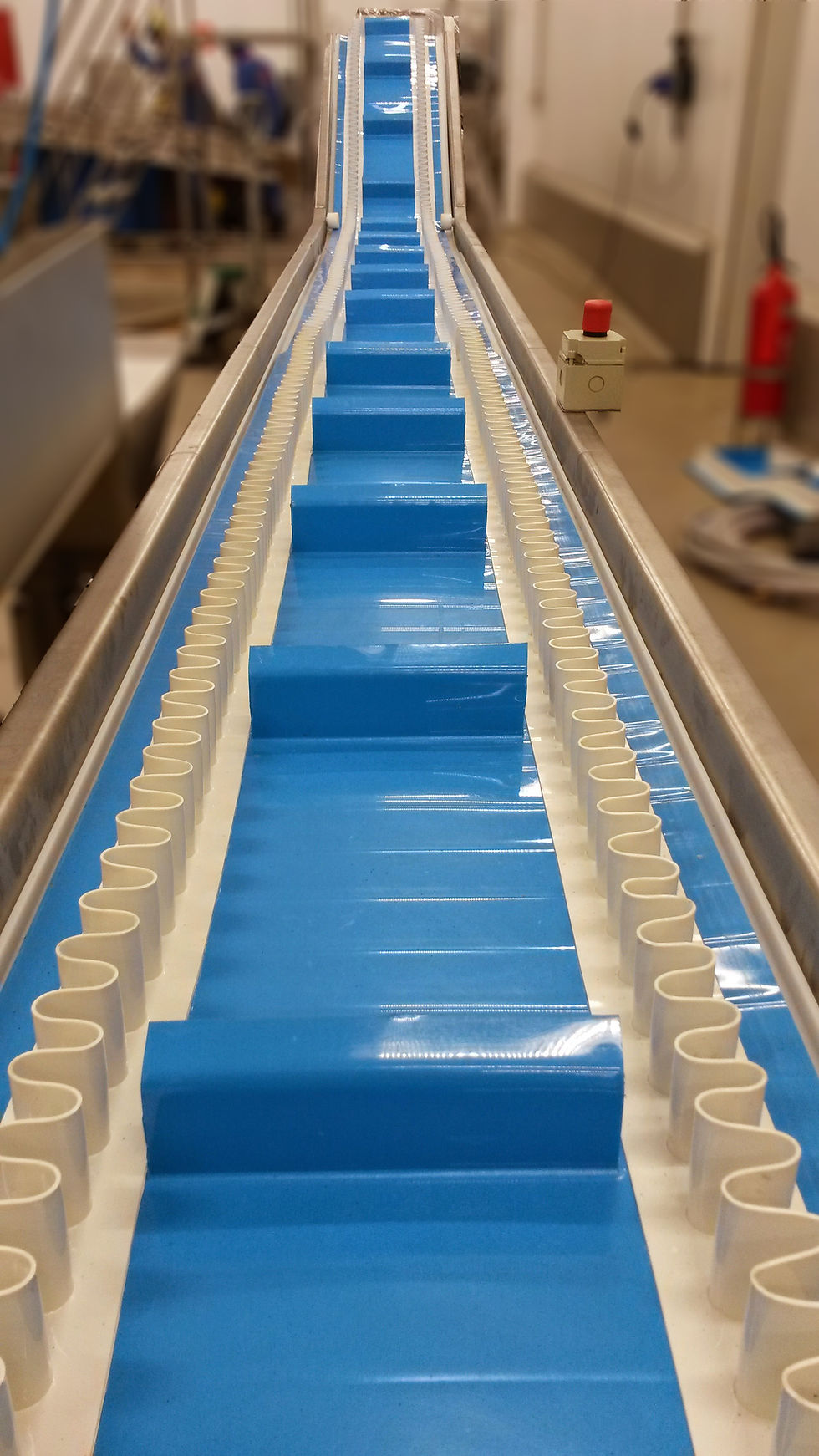 Esteira de PU com talisca concha