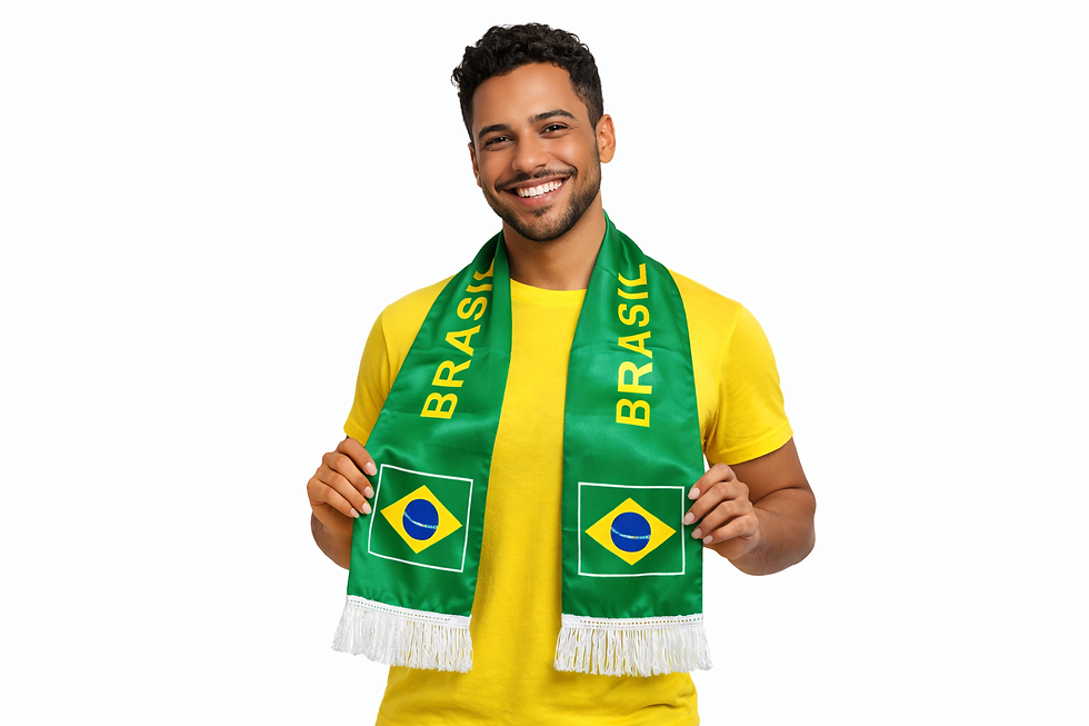 Miniatura: Cachecol Brasil