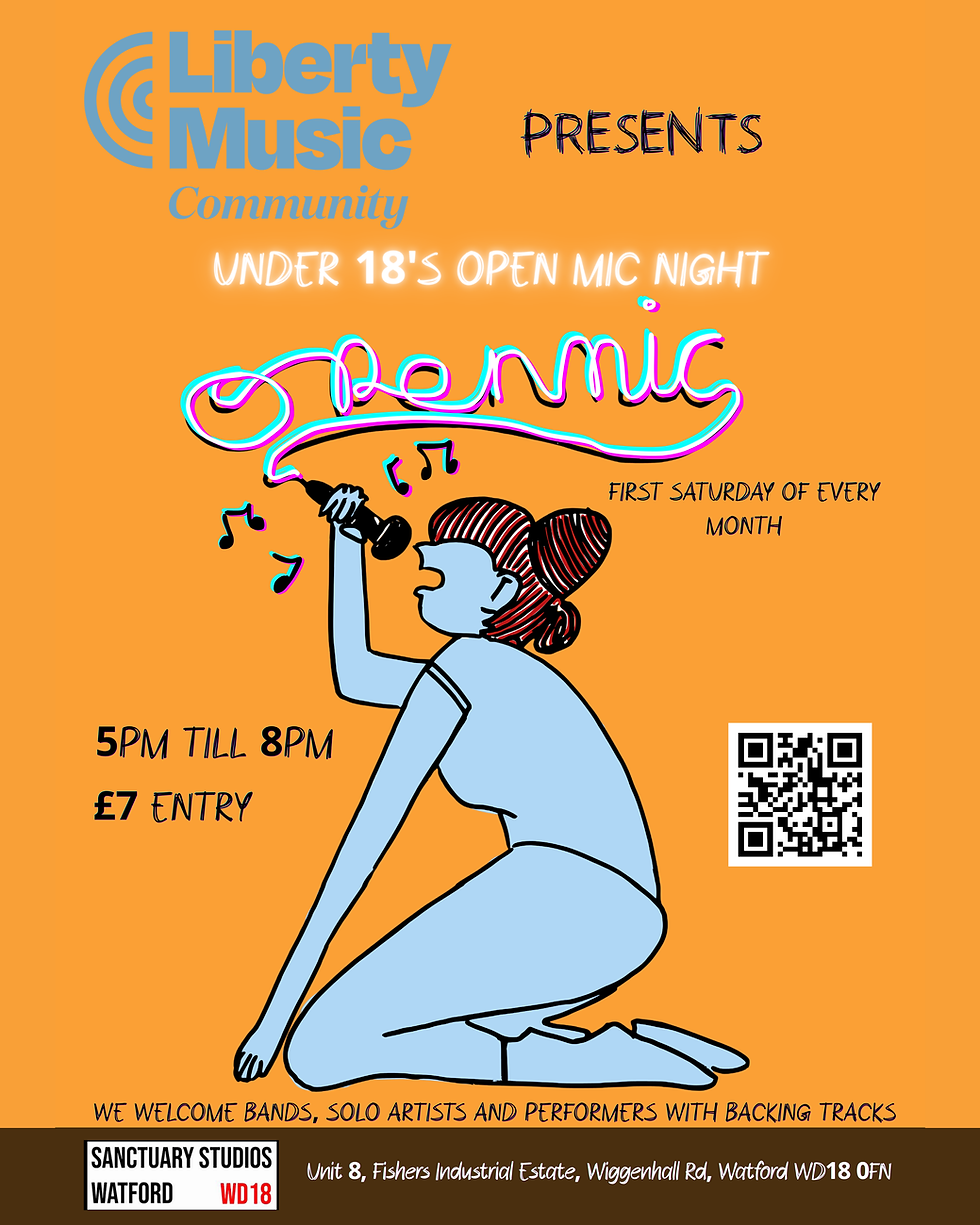 Under 18's Open Mic & Jam Session