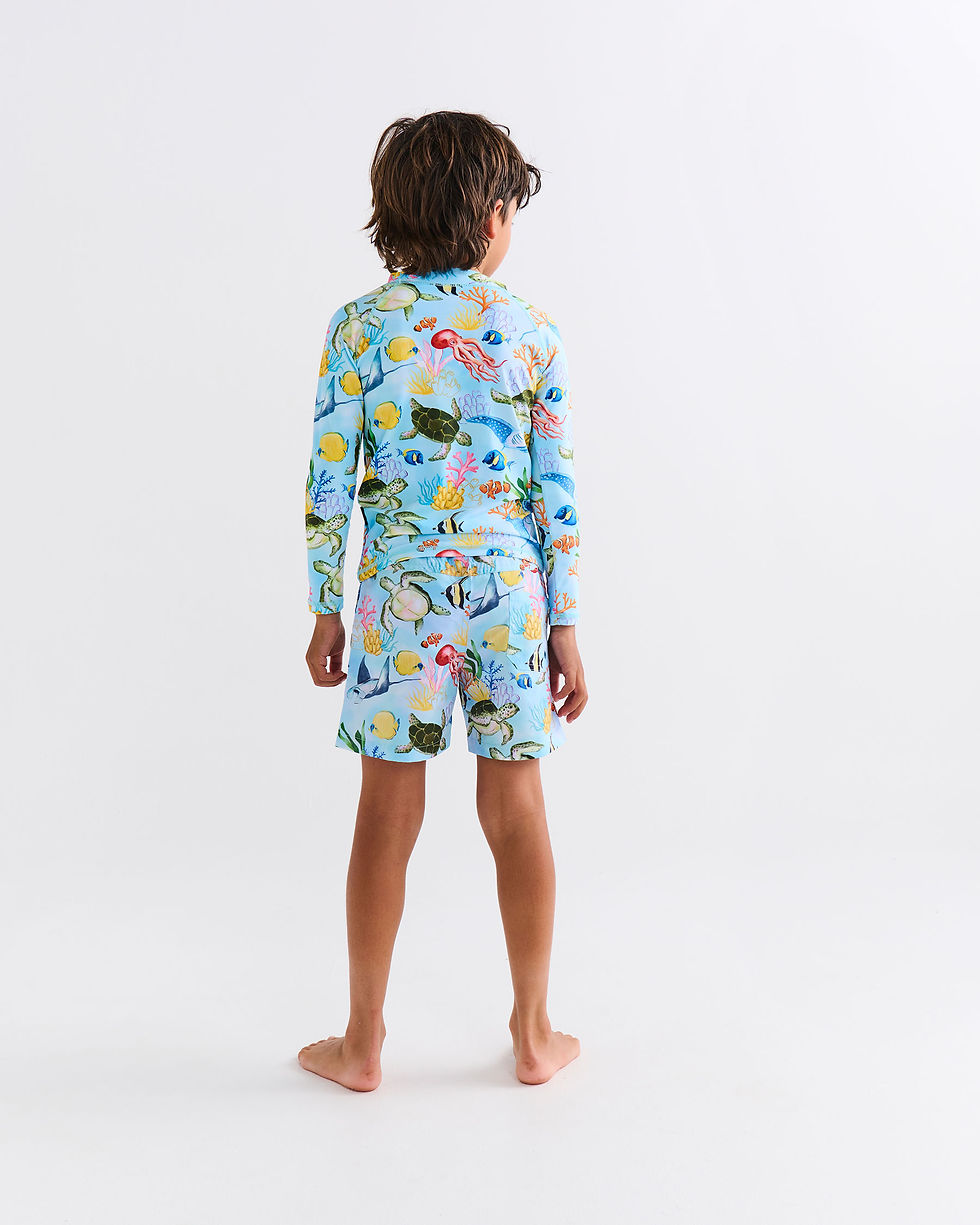 Thumbnail: Kip & Co Board Shorts - Reef Life 