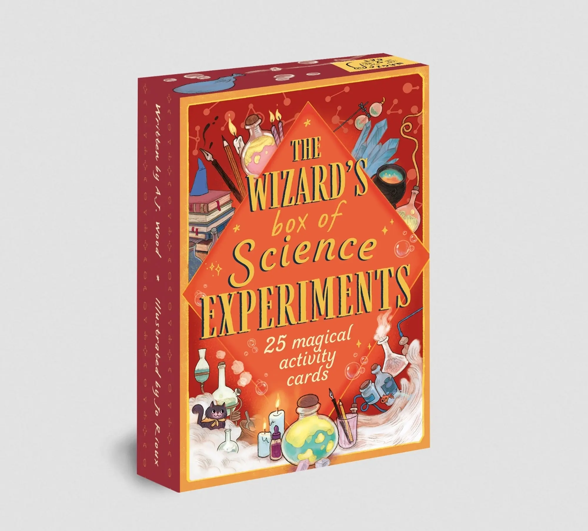 The Wizard's Box of Science Experiments: 25 Magical Activity Cards