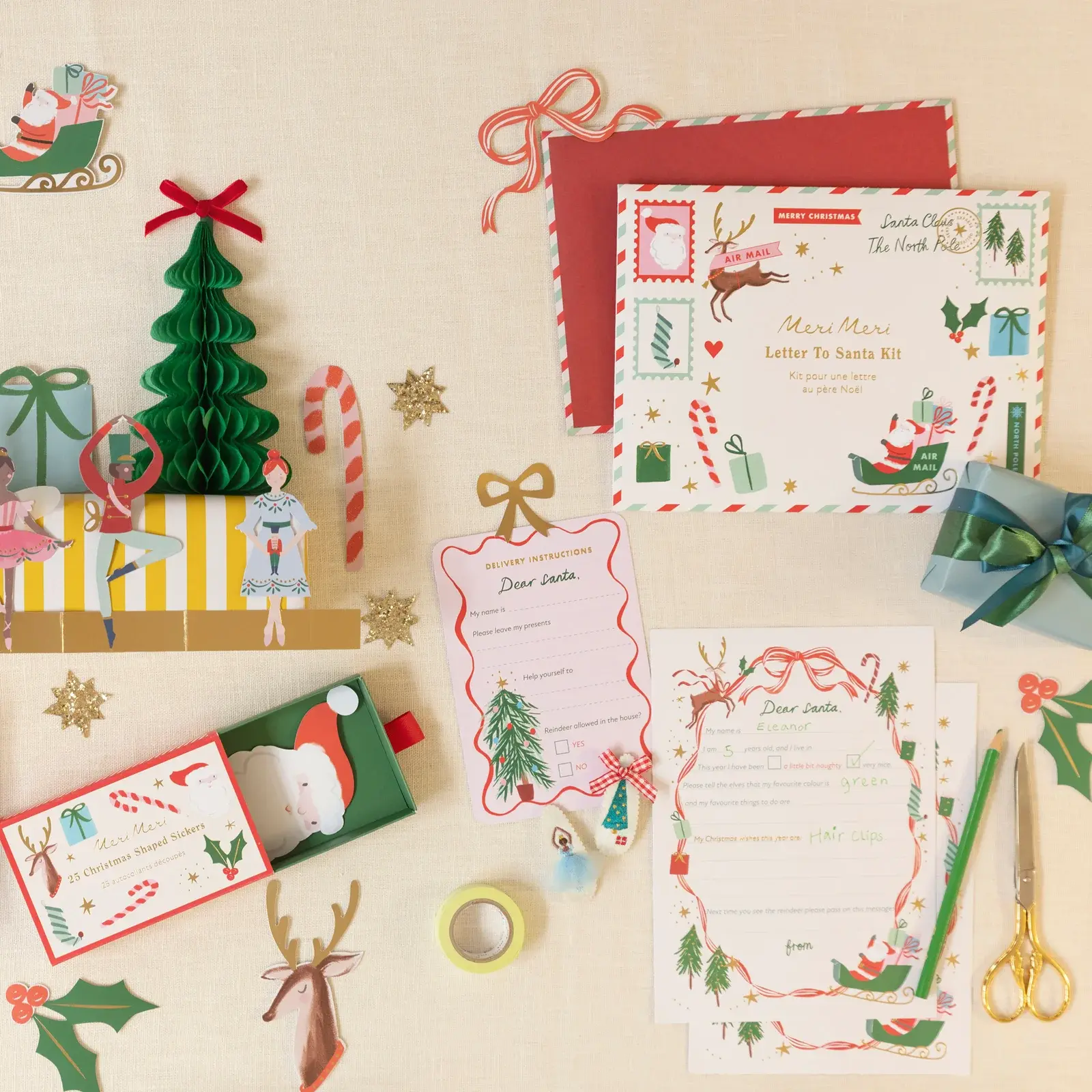Meri Meri Letter To Santa Kit