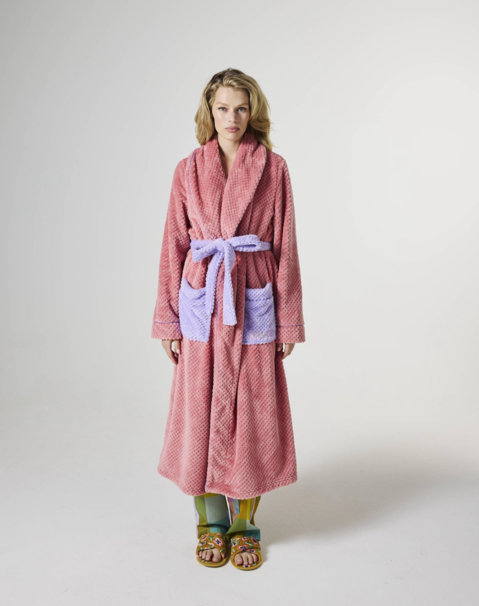Thumbnail: Kip & Co Cosy Robe - Tulip 