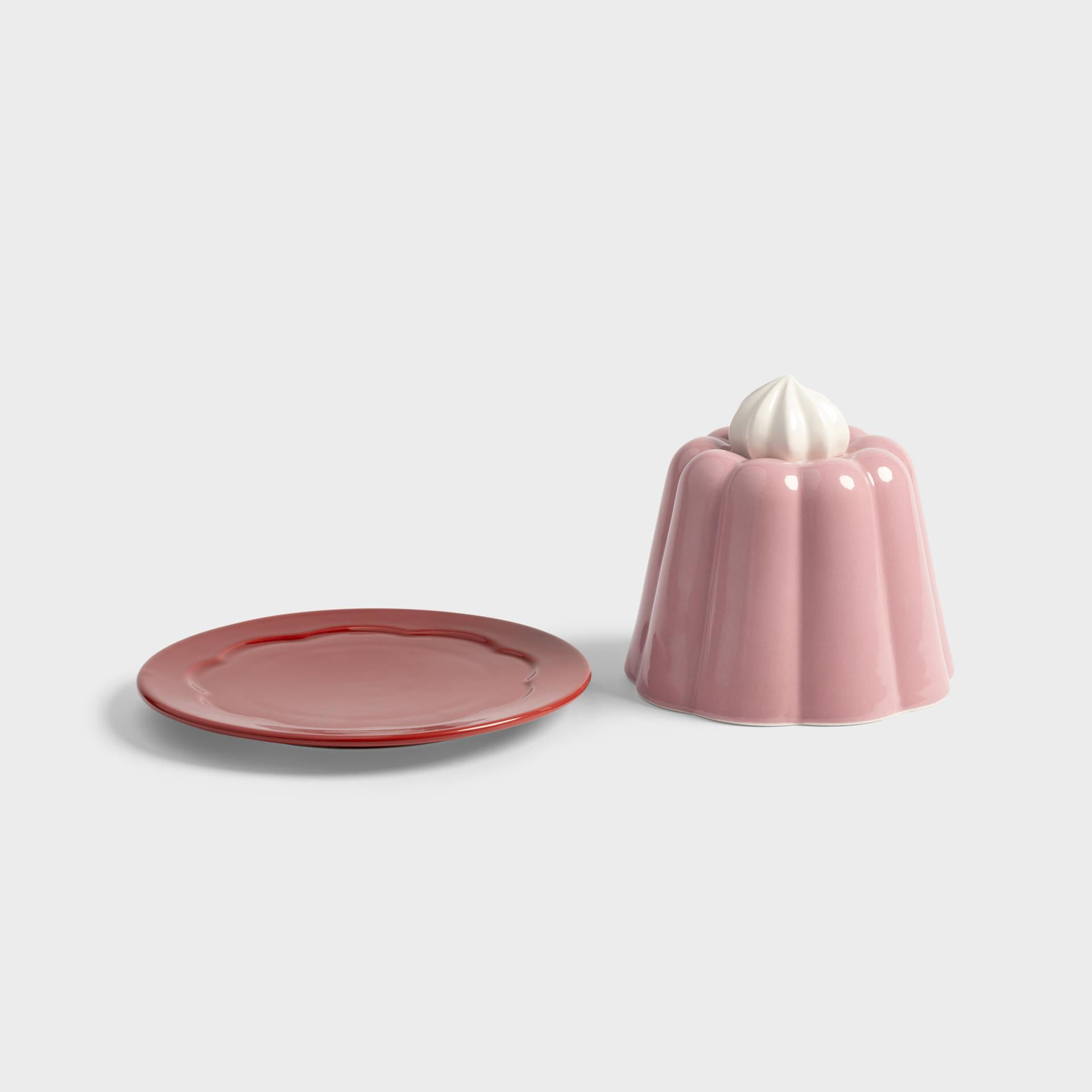 &klevering Ceramic Cloche - Pink