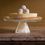Thumbnail: VT Wonen Reeded Glass Cake Stand