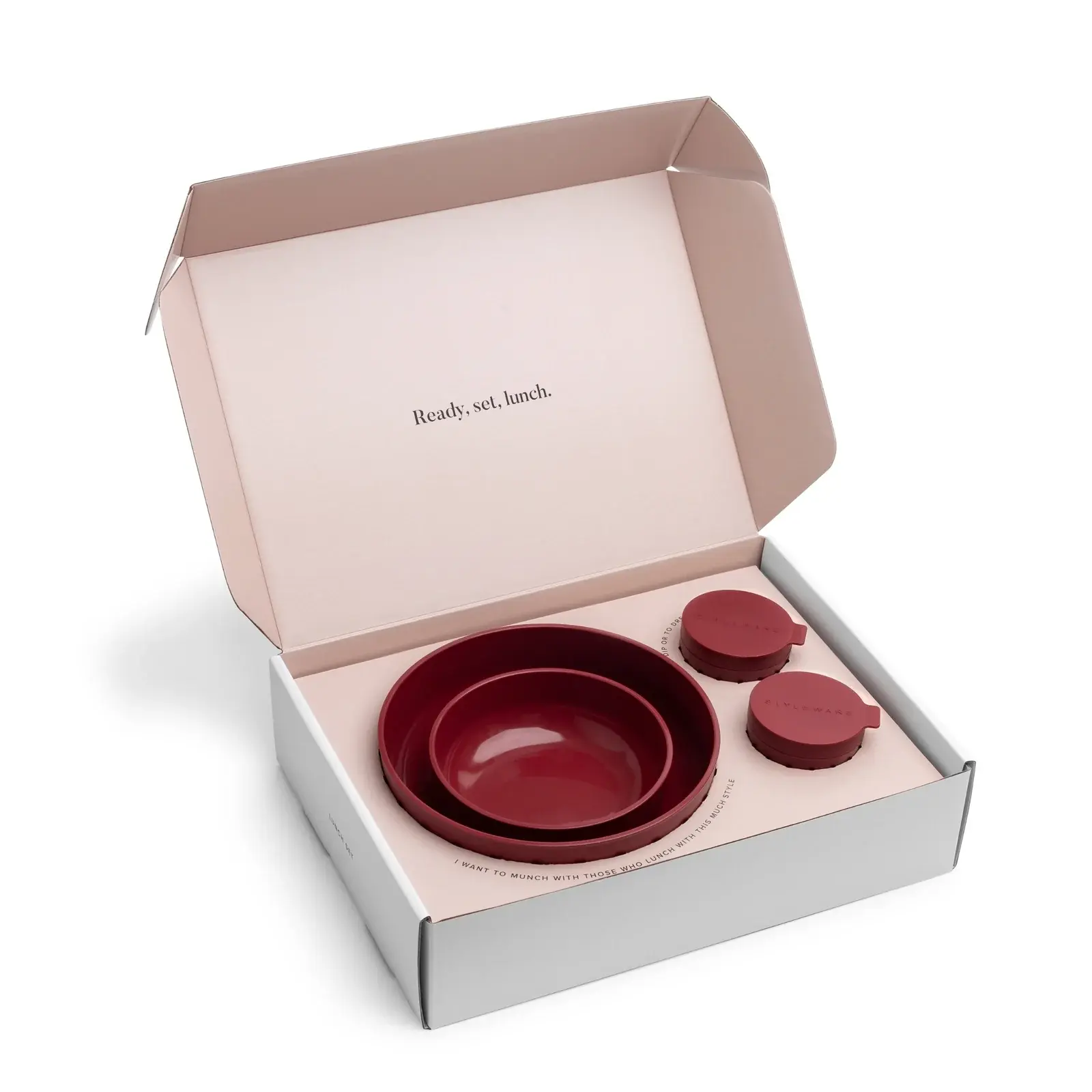 Styleware Lunch Set - Merlot