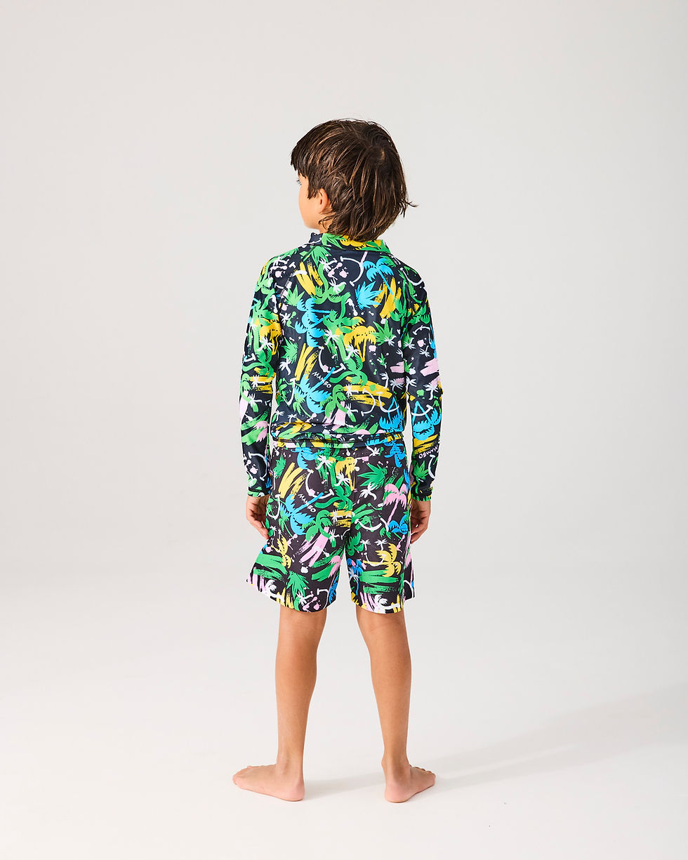 Thumbnail: Kip & Co x Mambo Board Shorts - Palm Surfer