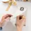 Thumbnail: Bespoke Letterpress Christmas Fridge Notepad - Jolly Santa
