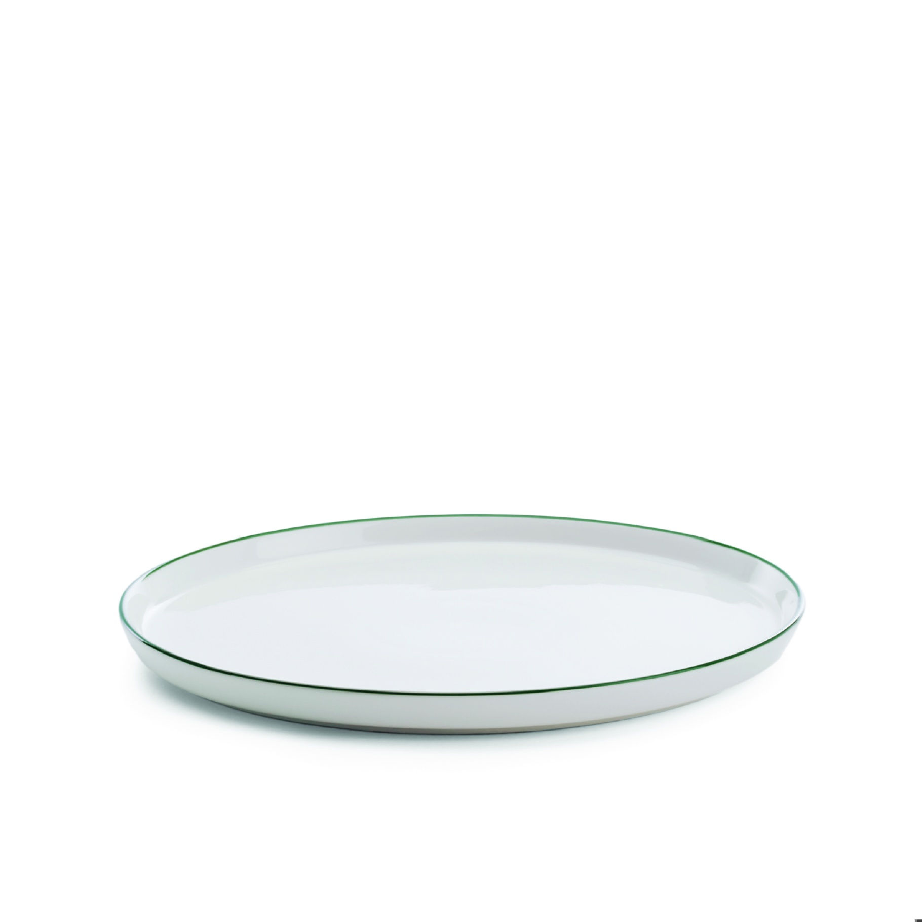 ACME Roman Large Plate - Milk with Kawakawa