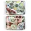 Thumbnail: Bespoke Letterpress Double-Sided Giftwrap - Fish & Citrus / Red Gingham